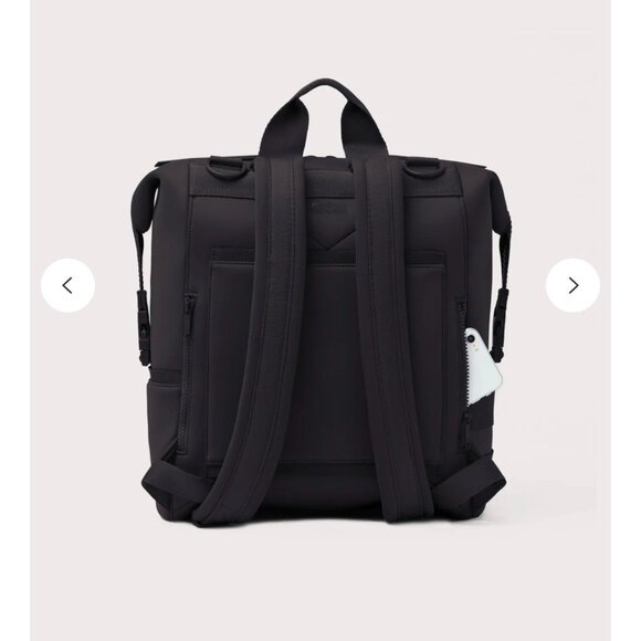 Dagne Dover Indi Diaper‎ Backpack Black Neoprene new without tag unisex modern main image 16